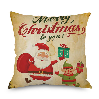 

18x18" Christmas Pillow Case Sofa Car Throw Cushion Covers Home Decor