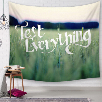 

Toponeto Misty Forest with Mountains Tapestry Fog 3D Vision Nature Tree Tapestry