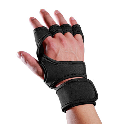 

Fitness Wrist Wraps Gym Ventilated Workout Gloves For Weight Lifting Training