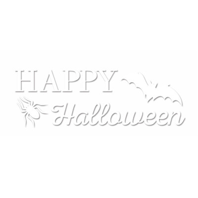 

Halloween Knock If You DareDrop On InHappy Halloween Lettering Wall Decal Stickers Halloween Decorations For Wall Door Window