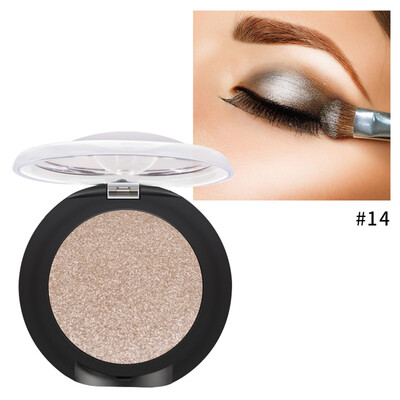 

Pudaier 20 Colors Single Color Eye Shadow Shimmery Glitter Eye Shadow Diamond Makeup Pearl Metallic Eye Shadow Palette