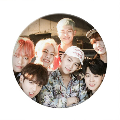 

BTS Bangtan Boys Love Yourself BTS Badge Button Pin Brooches for BTS Army 23 Inch
