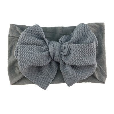 

Soft Cotton Knit Baby Heaband Cute Flower Elastic Hearband Baby Cute Girls Boys Pearl Bowknot Design Headband Headwear Apparel