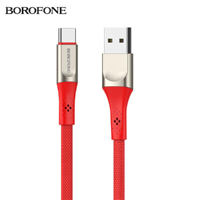 

BOROFONE BU7 Type-C Charging Cable Data Transfer Cord Fast Cable Charging Cords Data Cable High Speed Cable Cords Durable Nylon Co