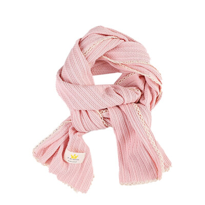 

Kids Baby Scarves Solid Color Cartoon Patterns Scarf Cotton Scarves Autumn Winter Warm Shawl Wraps