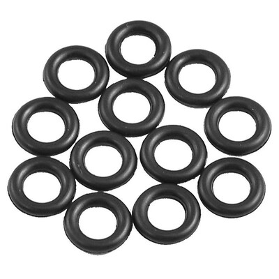 

100× Rubber O-Rings For Worms Wacky Rig O-Ring Tools Fishing Bite Indicator New