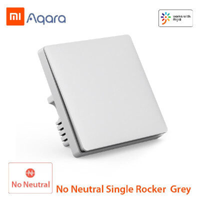 

Xiaomi Aqara QBKG04LM Smart Wall Switch Smart Wi-Fi Control Lighting from Anywhere Home Smart Wall Touch APP Home Device Remote Co