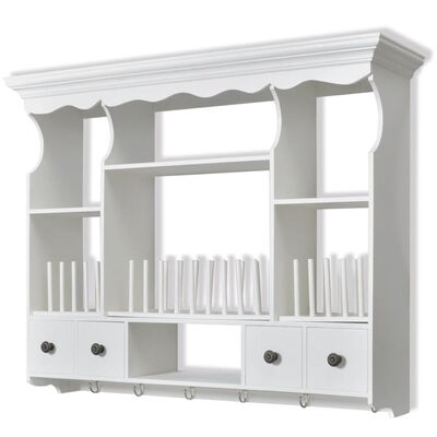 

Wooden Kitchen Wall Cabinet White