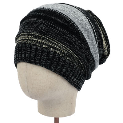 

Comfortable Soft Slouchy Hat Unisex Knit Elastic Beanie Hat Winter Warm Fashion Skull Cap