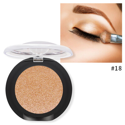 

Pudaier 20 Colors Single Color Eye Shadow Shimmery Glitter Eye Shadow Diamond Makeup Pearl Metallic Eye Shadow Palette