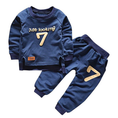 

Toddler Kids Baby Boy T-shirt TopsLong Pants Outfit Clothes Set Suit New Arrival