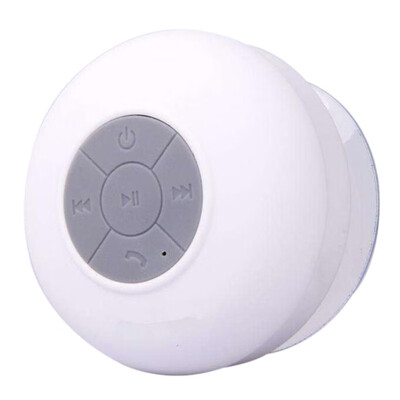 

Portable Bluetooth Speaker Waterproof Shower Subwoofer Loudspeaker With Sucker