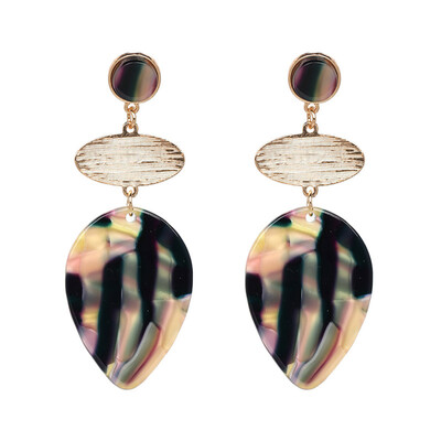 

Fashion Earring Jewelry Accessories Drop Acrylic Dangle Stud Earrings for Women
