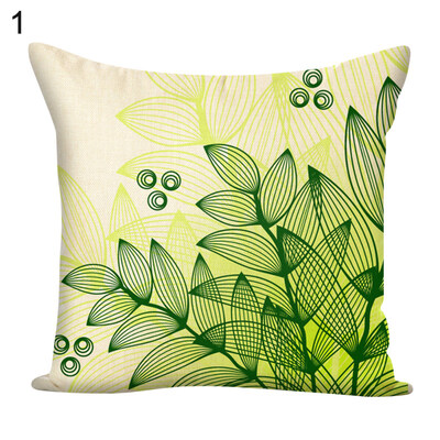 

Tranparent Leaves Square Throw Pillow Case Cushion Cover Sofa Bed Car Decor