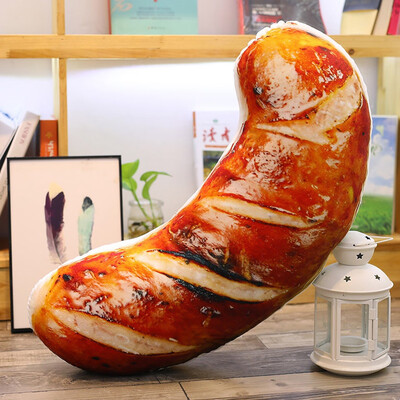 

〖Follure〗Simulation Chicken Fish Shape Pillow Soft Lumbar Back Cushion Plush Food Pillow