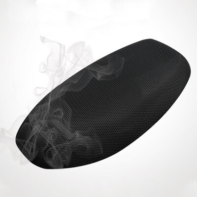 

1x Black Motorcycle Net Seat Cover Mesh Protective Cushion Pad Cover Mat