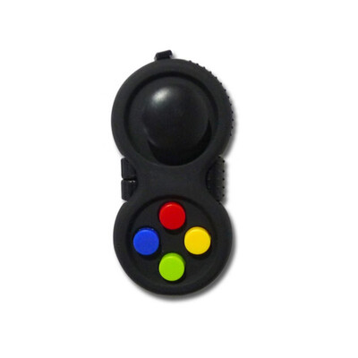 

Fidget Pad Portable Controller Buttons Stress Relief Decompression Toy Keychain Tool relieve the stress Tool