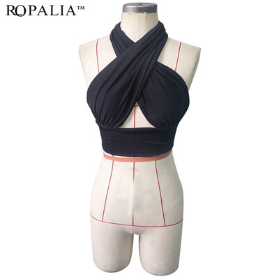 

Summer Sexy Women Bandage Bustier Bra Bralette Corset Clubwear Tank Crop Top Blouse