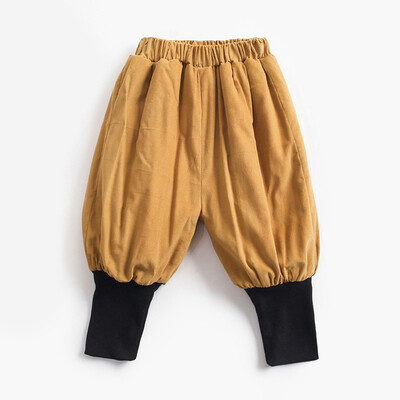 

Cute Baby Full Length Pants Cotton Toddler Winter Pants Newborn Casual Trousers Loose Infants Bloom Pants