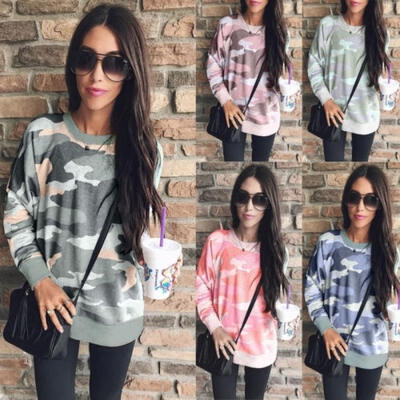 

Multicolor Fashion Women Long Sleeve Hoodie Sweatshirt Jumper Sweater Pullover Top Coat
