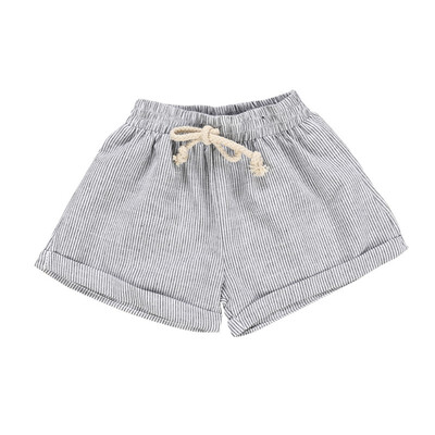

Summer Casual Fashion Cute Baby Solid Color Bow-knot Shorts Kids Elastic Waist Pants 1-3Y Soft Cotton Tracksuit