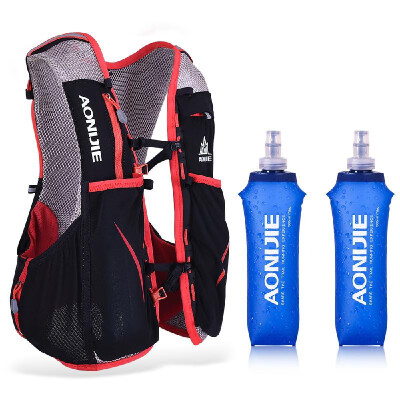 

AONIJIE Outdoor Water Hydration Vest Water Bladder Pack with Extra Hydration Flack Bottle Running Hiking Cycling Climbing Marathon