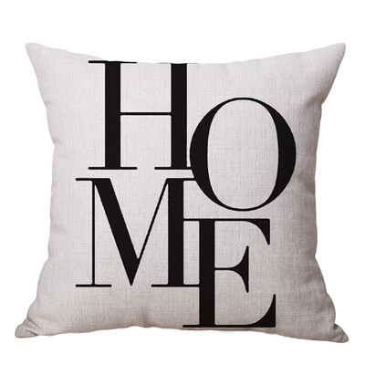 

〖Follure〗Square Pillow Cover Cushion Case Toss Pillowcase Hidden Zipper Closure