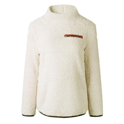 

ROPALIA Women Sweater Fashion Long Sleeve Turtleneck Casual Sweaters Pullovers With Zipper Basic White Cotton Warm Tops