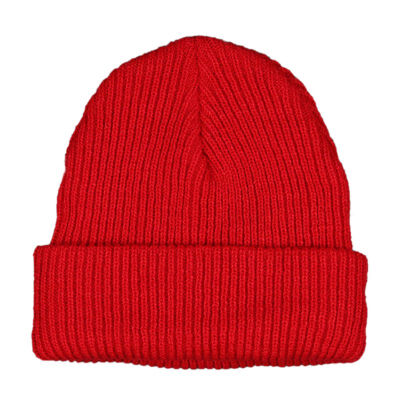 

Childrens Solid Knitted Rainbow Comfort Warmth Fashion Practical Cap Boys And Girls Roll New Hot Cap