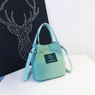 

Young Girls Small Fresh Cute Canvas Handbag Shoulder Messenger Bag Tote Purse