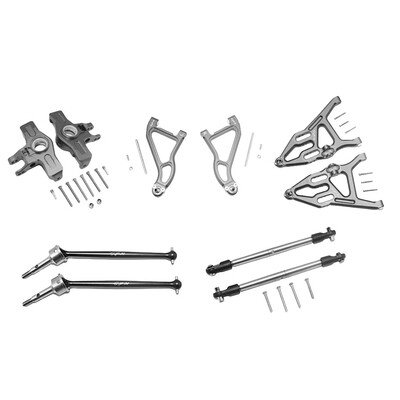 

Tailored Front Upper & Lower Arms Knuckle Arms Harden Steel CVD SST For TRAXXAS UDR