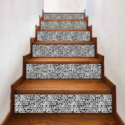 

Toponeto DIY Steps Sticker Removable Stair Sticker Home Decor Ceramic Tiles Patterns