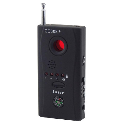 

CC308 Bug Detector Anti-s-py La-ser Finder Mini Wireless Hidden Camera Lens GSM Signal Tracker Device RF Signal Searcher Privacy P