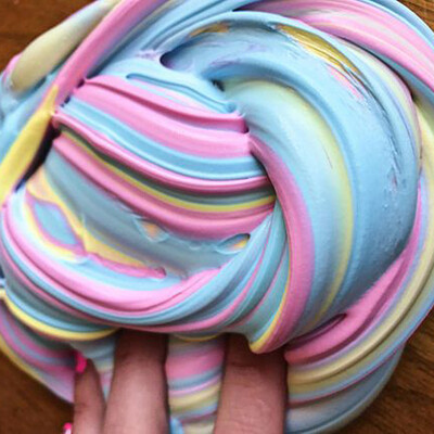 

〖Follure〗Fluffy Floam Slime Scented Stress Relief Kids Toy Sludge Toy