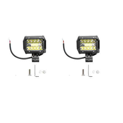 

2PCS 4inch 60W LEDs Waterproof Auto Car Work Light Bar for SUV ATV Off Road Boat Spot Beam Driving Fog Lights Lamp