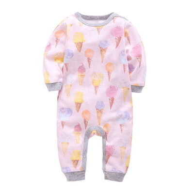 

Cotton Rompers Baby Girl Unisex Long Sleeve Spring Autumn Baby Rompers Infant Soft Clothing Toddler Baby Boy Girl Jumpsuits