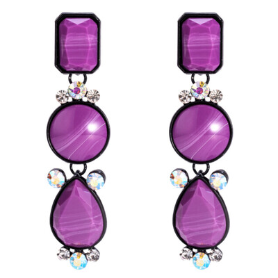 

fashion women statement resin earrings dangle drop Earrings for women