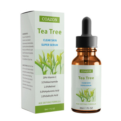 

Tea Tree Oil Moisturizing Anti-Acne Anti-Inflammatory Brighten Skin Tone Face Care Essential Oil