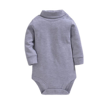 

0-24M Newborn Baby Boy Girl Long Sleeve Solid 7 Color Casual Romper Jumpsuit Outfits Baby Clothes Winter kids Suit