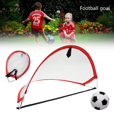 

Outdoor Play Training Toy Gate Soccer Portable Football Goal Pop Up Net Kids