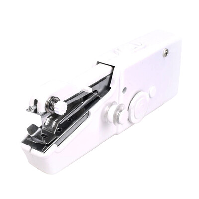 

Mini Portable Household Handheld Stitch Sew Electric Cordless Clothes Fabrics Sewing Machine