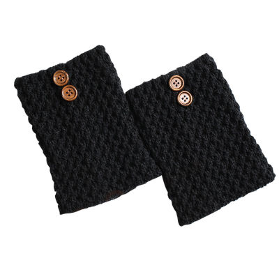 

Women Short Leg Warmers Fashion Knitted Boot Cuff Socks Winter Warm Girls Boots Socks