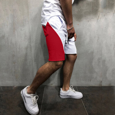 

Gobestart Fashion Men Summer Casual Sport Elastic Waist Short Pants Trousers