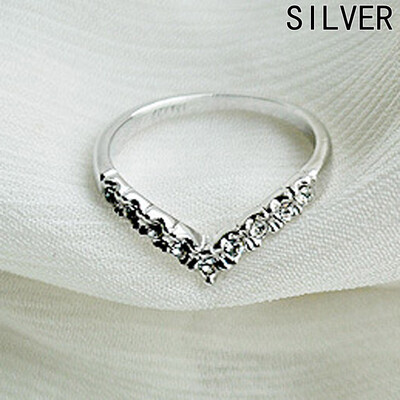 

New Vintage Rings Love Heart Gold Color Round Crystal Engagement Ring for Women Jewelry Gift