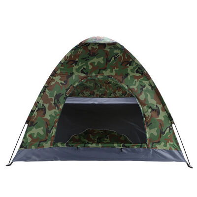 

3-4 Person Single Layer Camping Dome Tent Camouflage Outdoor Activities Hiking Tents