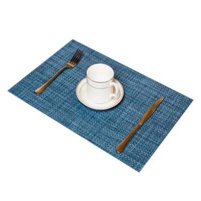 

Place Mats Heat Insulation Placemats Washable Coffee Mats Heat Resistant Kitchen Tablemats