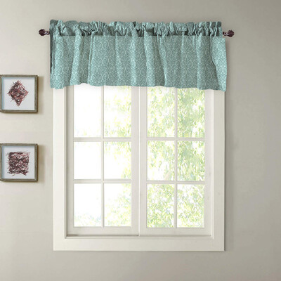 

Gobestart Valance Curtains Extra Wide&Short Window Treatment Kitchen Living Bathroom