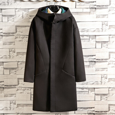 

Toponeto Mens Autumn Winter Casual Coat Long Sleeved Large Size Lengthened Jacket