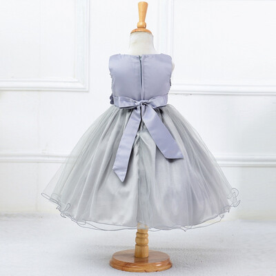 

Baby girls clothing Wedding Party Dress Sleeveless Newborn children Princess Dress