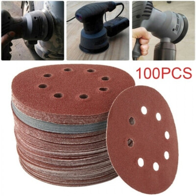 

100 200pc 125mm 5 "Abrasive Disk Pad 80-3000 Hybrid Orbital Sander Hook&Loop Sandpaper